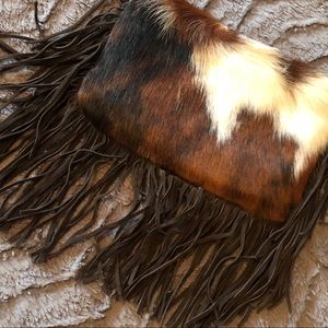 Cowhide Clutch.  Cowgirl Country Concert.